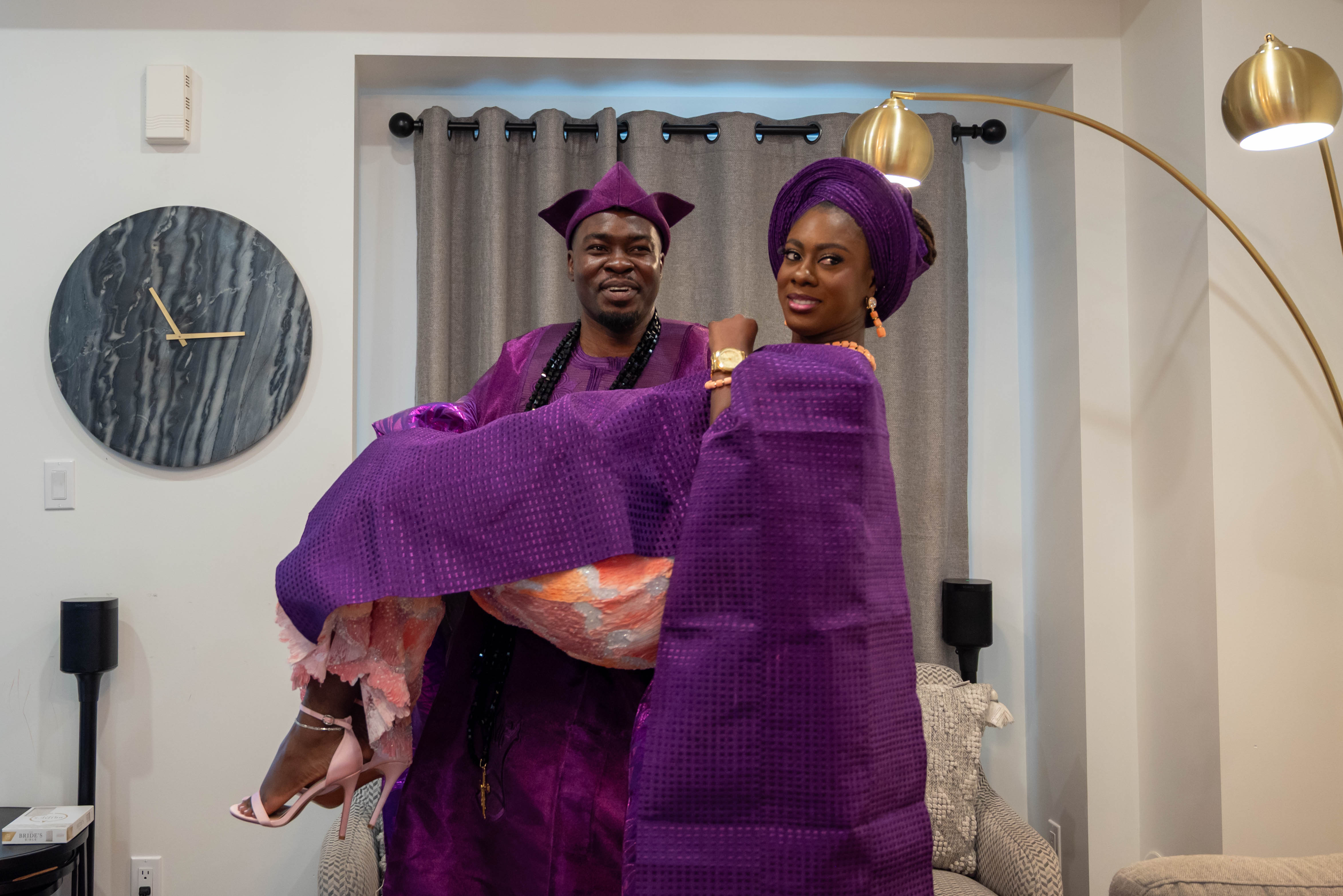 Kofo and Lanre engagement moment 3